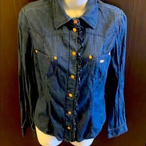 Roccobarocco denim long sleeves - women